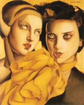 Señoritas 1927 contemporánea Tamara de Lempicka Pinturas al óleo